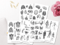 Preview: Vintage Anatomie Sticker Set